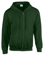 Bluza HB Zip Hooded ciemno zielony