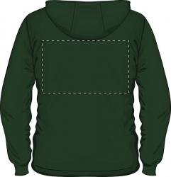 Bluza HB Zip Hooded ciemno zielony