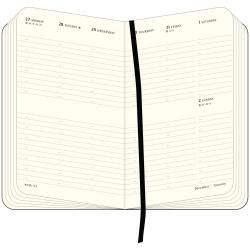 Moleskine duży kalendarz tygodniowy notatnik, wertykalny, twarda okładka