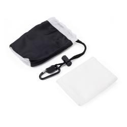 Ręcznik sportowy 30 x 30 cm z czarnym pokrowcem