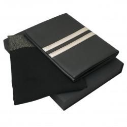 Zestaw etui na Ipad&prime;a i szal seria Sienna Black - Gold